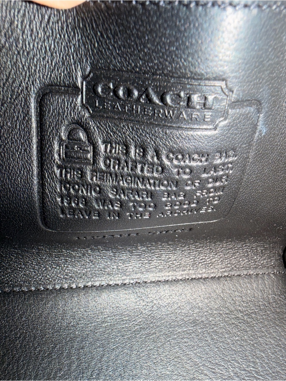 COACH Black Turnlock Top-Handle Bag - Picture 6 of 8